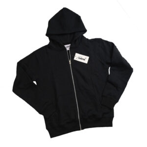 EVERSTAR BLACK ZIP UP HOODIE